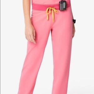 Limited Edition Figs Neon Pink Scrubs
